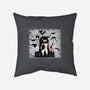 Wednesday Graffiti-none removable cover w insert throw pillow-Millersshoryotombo