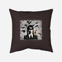 Wednesday Graffiti-none removable cover w insert throw pillow-Millersshoryotombo