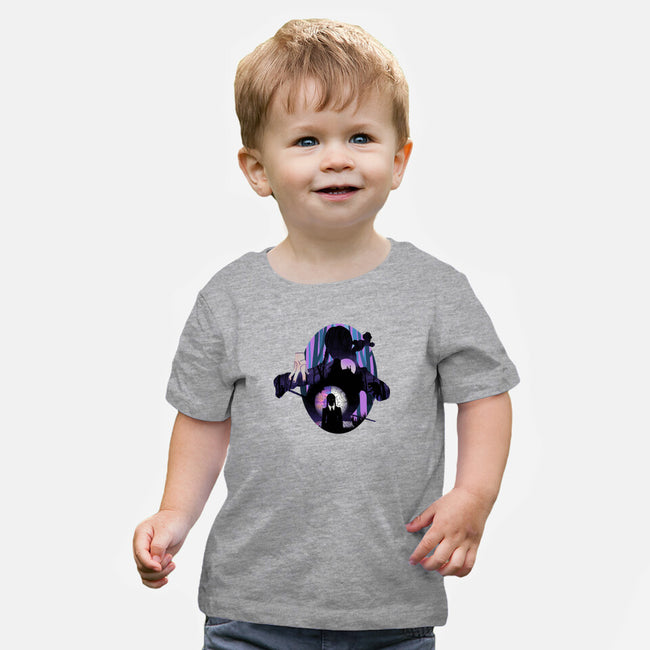Nevermore Night-baby basic tee-dandingeroz