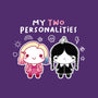 Two Personalities-mens basic tee-paulagarcia