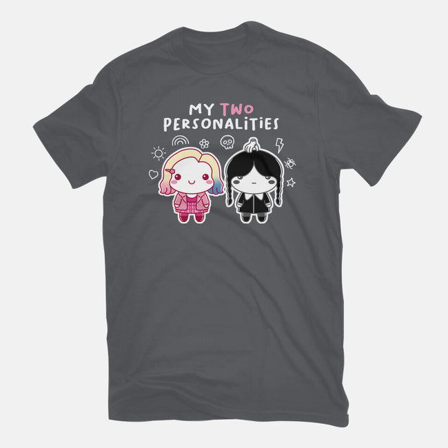 Two Personalities-mens basic tee-paulagarcia