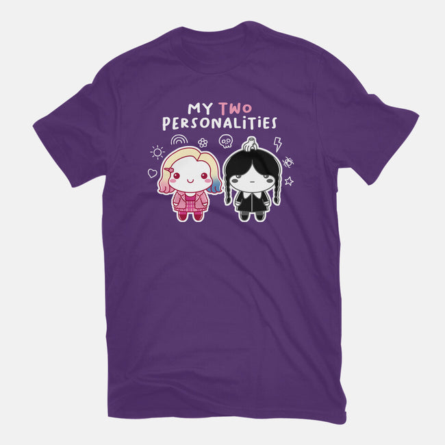 Two Personalities-mens basic tee-paulagarcia