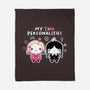 Two Personalities-none fleece blanket-paulagarcia