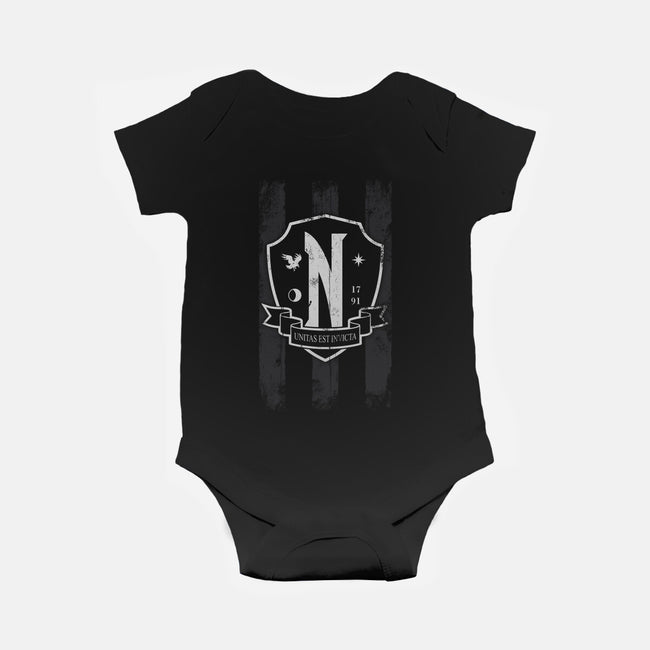 Unitas Est Invicta-baby basic onesie-drbutler