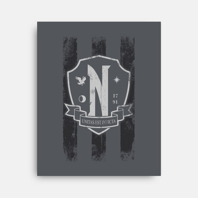 Unitas Est Invicta-none stretched canvas-drbutler