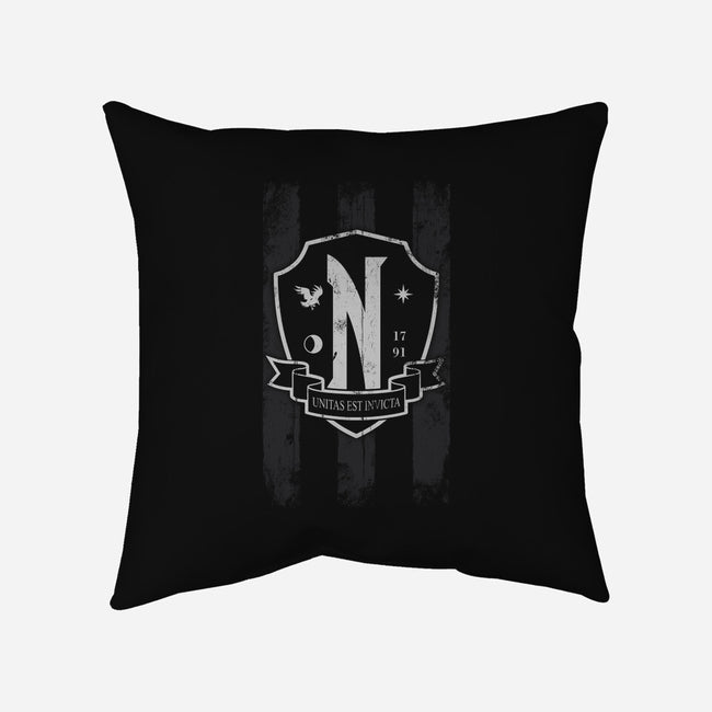 Unitas Est Invicta-none removable cover w insert throw pillow-drbutler