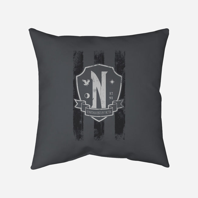 Unitas Est Invicta-none removable cover w insert throw pillow-drbutler