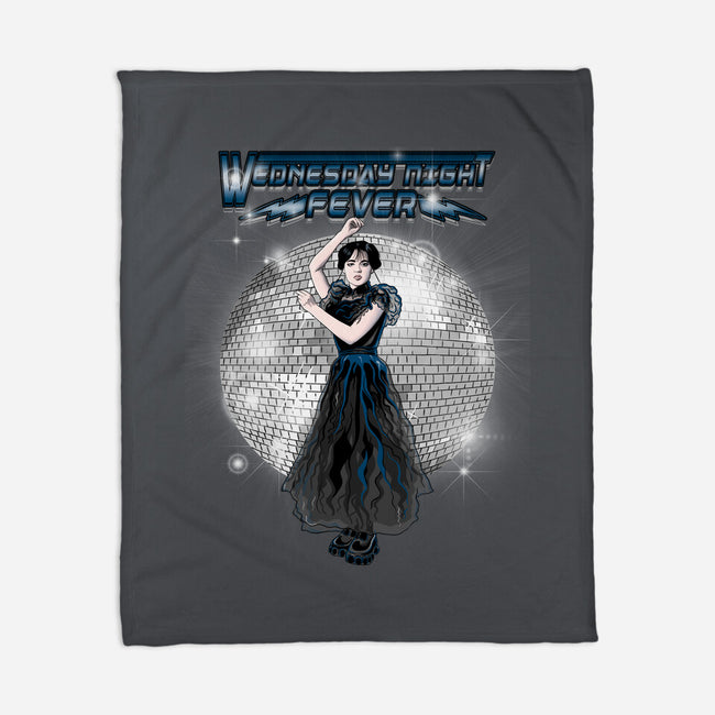 Wednesday Night Fever-none fleece blanket-MarianoSan