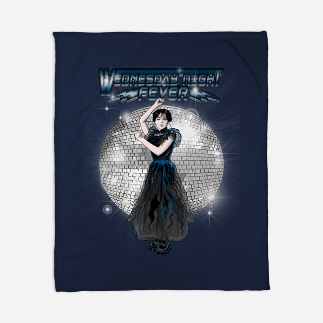 Wednesday Night Fever-none fleece blanket-MarianoSan