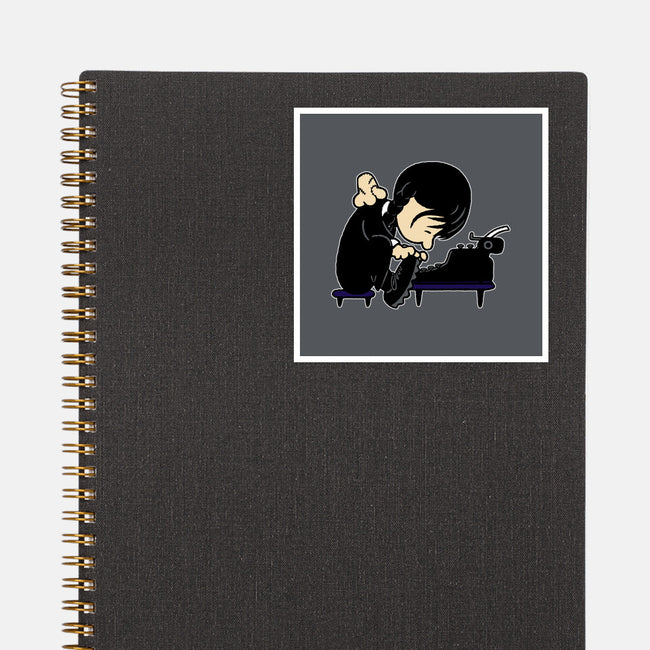 Wednesdaynuts-none glossy sticker-Raffiti