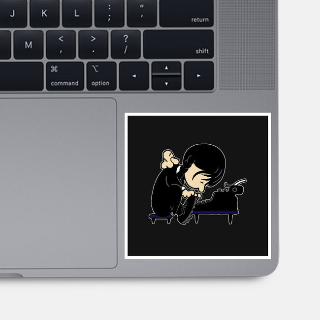 Wednesdaynuts-none glossy sticker-Raffiti