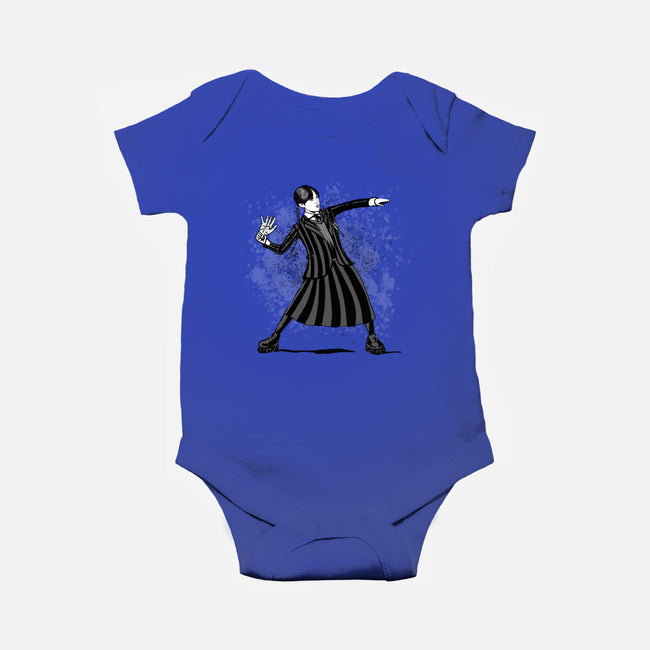 I Send You To The Thing-baby basic onesie-MarianoSan