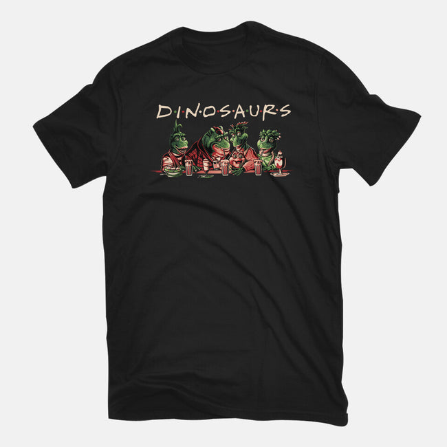 D-I-N-O-S-A-U-R-S-mens premium tee-goodidearyan