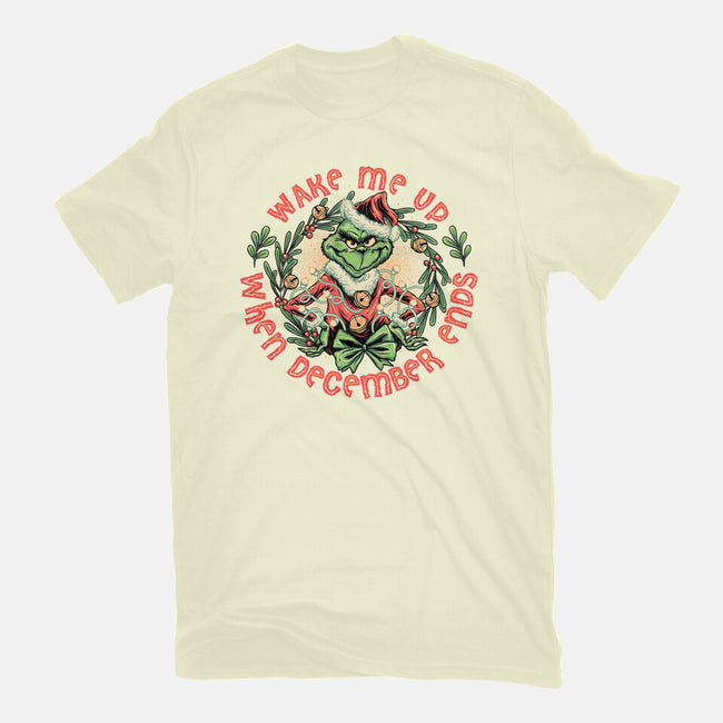 Wake Me Up When December Ends-mens basic tee-momma_gorilla