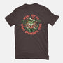 Wake Me Up When December Ends-womens basic tee-momma_gorilla