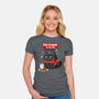 Cookies For Santa-womens fitted tee-erion_designs