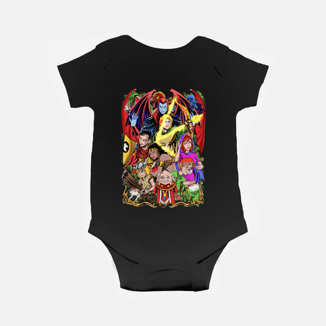 D&D-baby basic onesie-Nihon Bunka