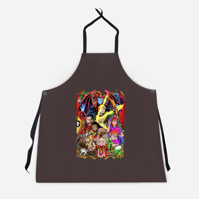 D&D-unisex kitchen apron-Nihon Bunka