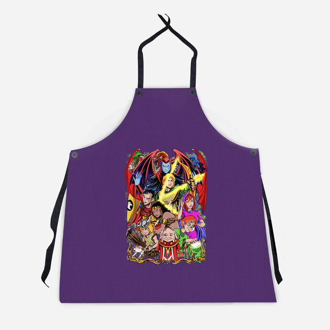 D&D-unisex kitchen apron-Nihon Bunka