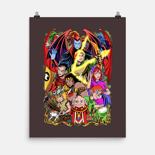 D&D-none matte poster-Nihon Bunka