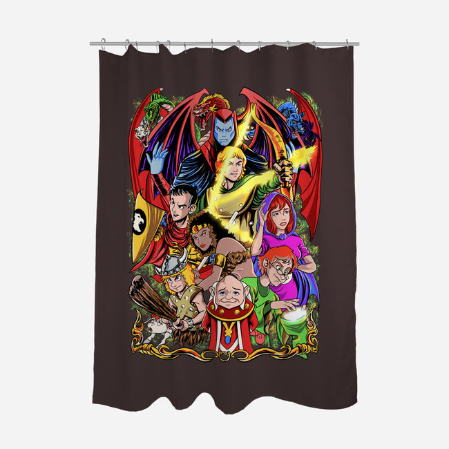 D&D-none polyester shower curtain-Nihon Bunka