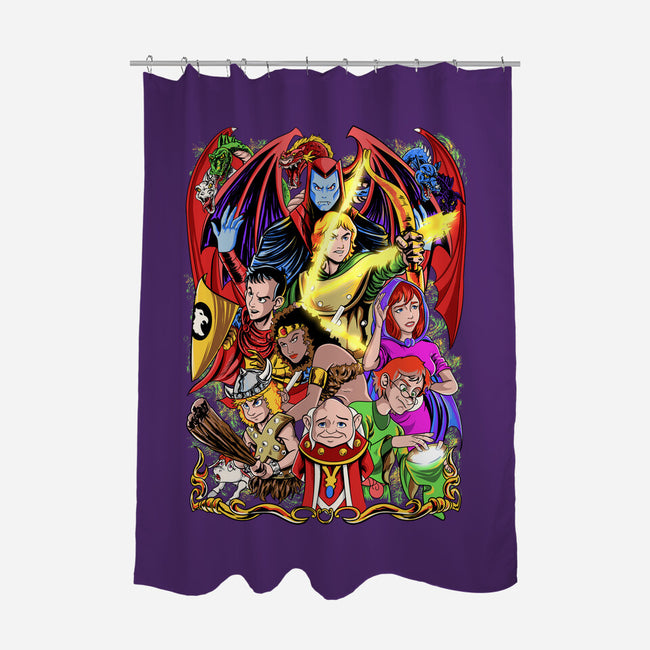 D&D-none polyester shower curtain-Nihon Bunka