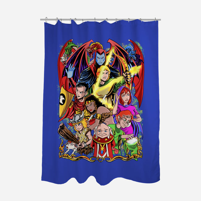 D&D-none polyester shower curtain-Nihon Bunka