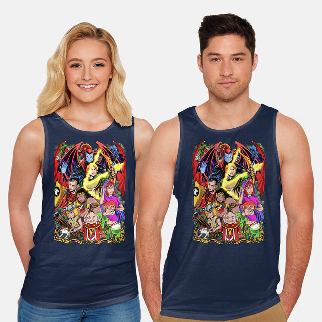 D&D-unisex basic tank-Nihon Bunka