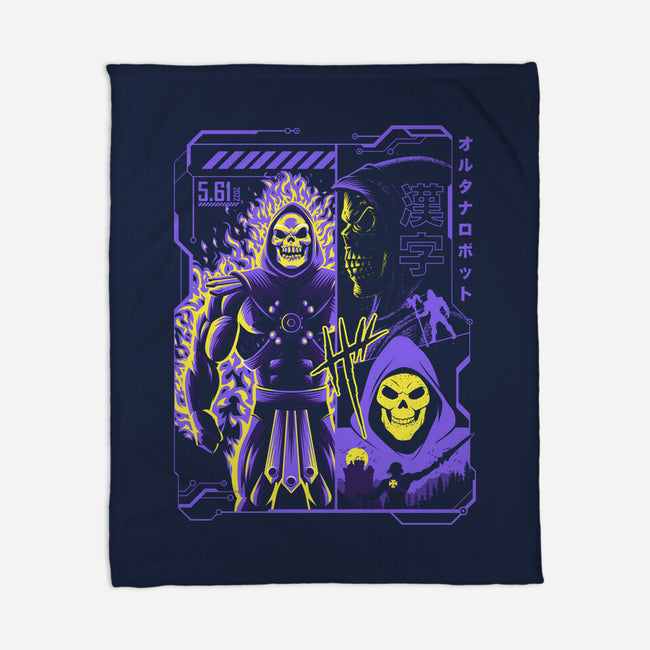 Skeletor Manga-none fleece blanket-albertocubatas