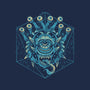 The Beholder And The Dice-unisex basic tee-Logozaste