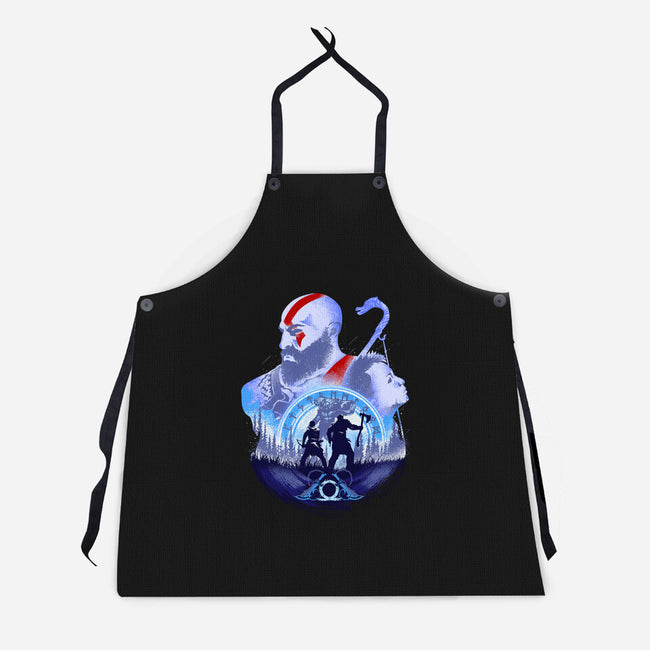 Adventures With My Father-unisex kitchen apron-hypertwenty