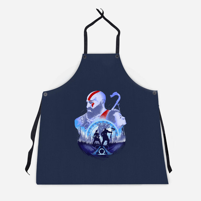 Adventures With My Father-unisex kitchen apron-hypertwenty