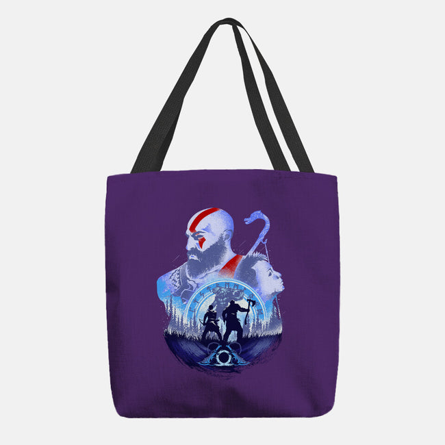 Adventures With My Father-none basic tote bag-hypertwenty