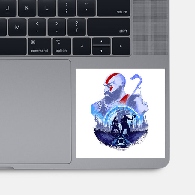 Adventures With My Father-none glossy sticker-hypertwenty