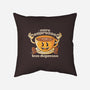 More Espresso-none removable cover w insert throw pillow-Douglasstencil