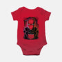 Red Hood Glitch-baby basic onesie-danielmorris1993