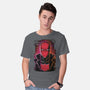 Red Hood Glitch-mens basic tee-danielmorris1993