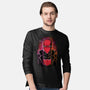 Red Hood Glitch-mens long sleeved tee-danielmorris1993