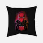 Red Hood Glitch-none removable cover w insert throw pillow-danielmorris1993