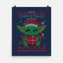 May The Christmas Be With You-none matte poster-erion_designs