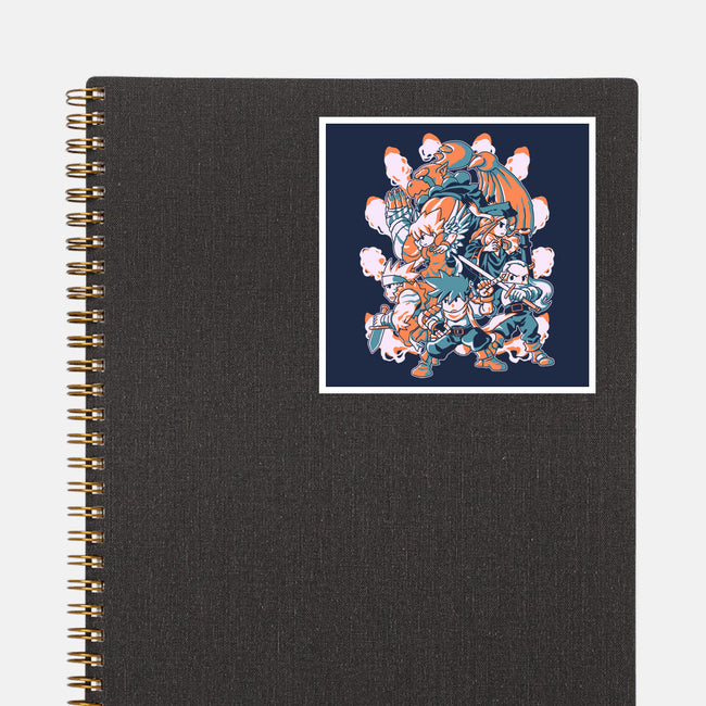 Spirit Of Liberty-none glossy sticker-1Wing