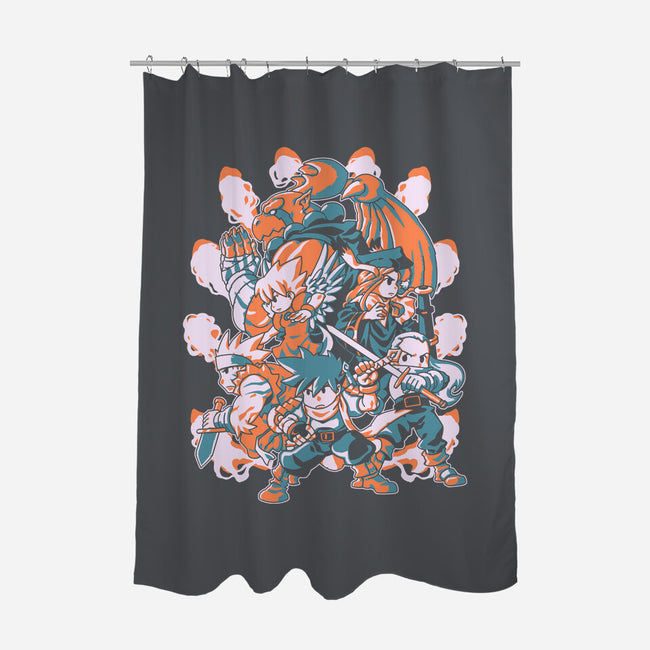 Spirit Of Liberty-none polyester shower curtain-1Wing