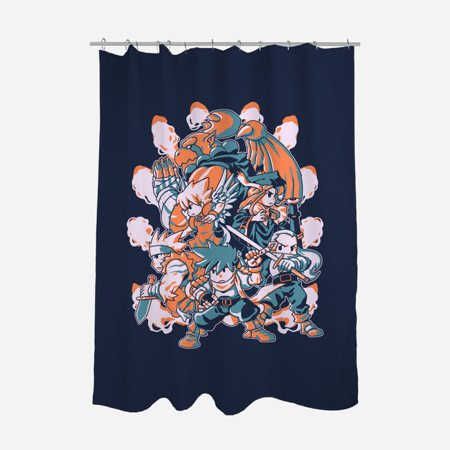 Spirit Of Liberty-none polyester shower curtain-1Wing