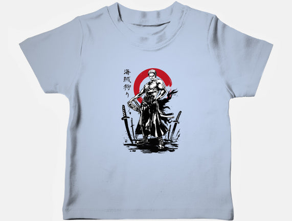 Pirate Hunter Swordsman Sumi-e