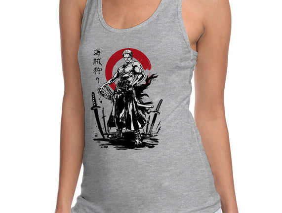 Pirate Hunter Swordsman Sumi-e