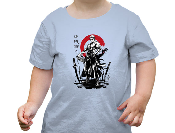 Pirate Hunter Swordsman Sumi-e