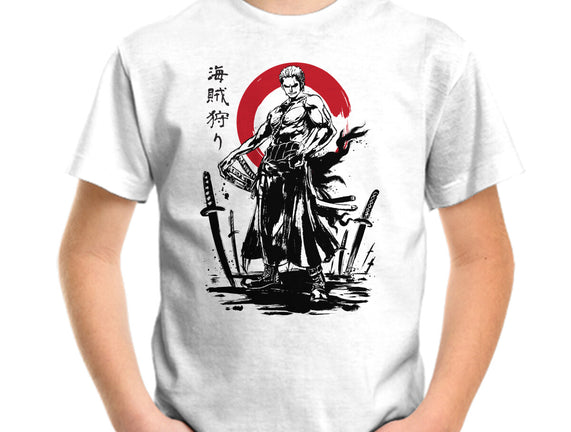 Pirate Hunter Swordsman Sumi-e
