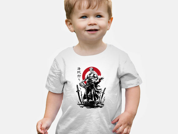 Pirate Hunter Swordsman Sumi-e