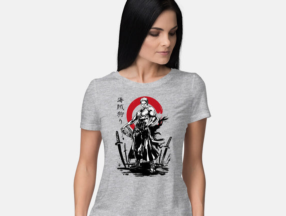 Pirate Hunter Swordsman Sumi-e