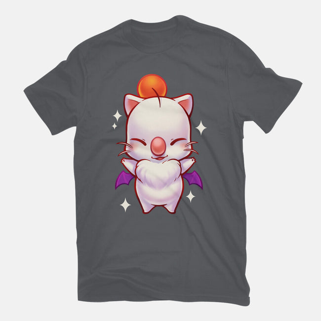Cute Moogle Hug-mens basic tee-BlancaVidal